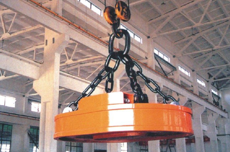 岳陽光大電氣——起重電磁鐵吸盤使用中出現問題的解方法